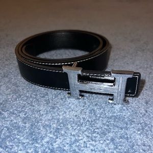 H Logo Belt
